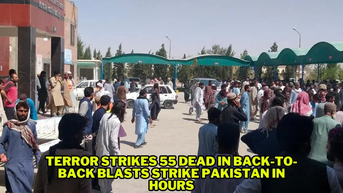 Pakistan Big News: Terror Strikes 55 Dead in Back-to-Back Blasts Strike Pakistan In Hours