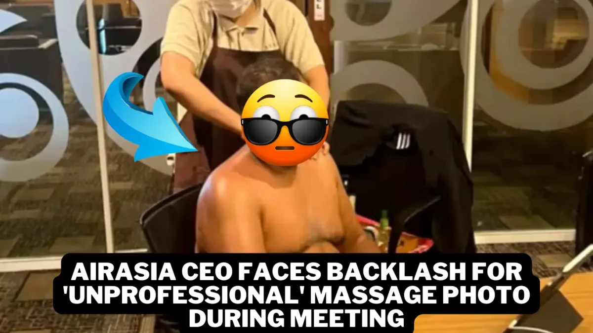 AirAsia CEO Faces Backlash for 'Unprofessional' Massage Photo During Meeting - What Really Happened?