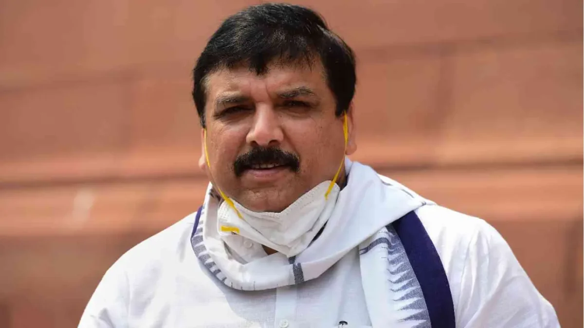 AAP's Sanjay Singh Arrested: Live Video Liquor Policy Scandal!
