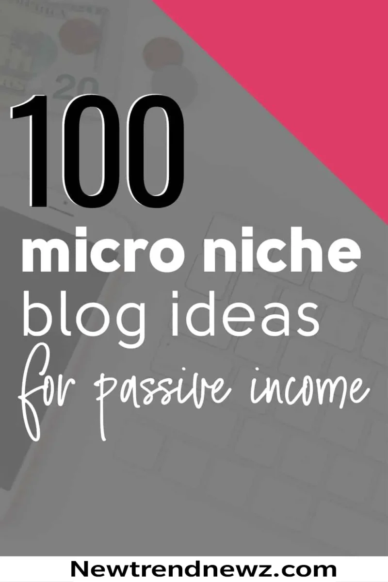 100+ Micro Niche Blog Ideas To Make Money